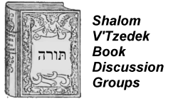 Shalom V'Tzedek Book discussion groups
